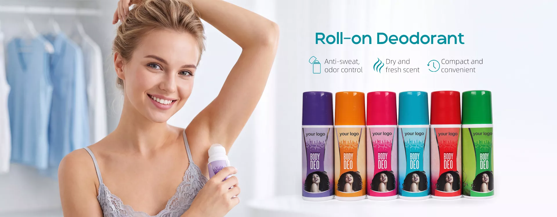 Déodorant roll-on en Chine à un prix abordable