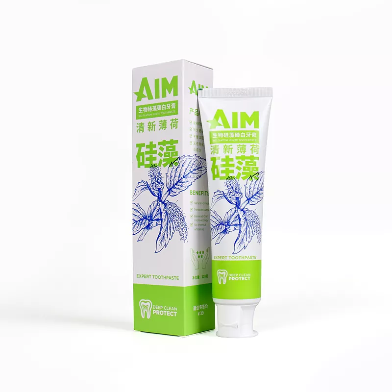 Dentifrice blanchissant aux diatomées