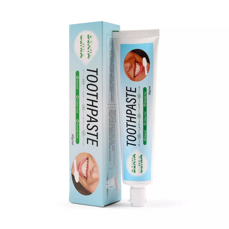 Dentifrice sans fluor
