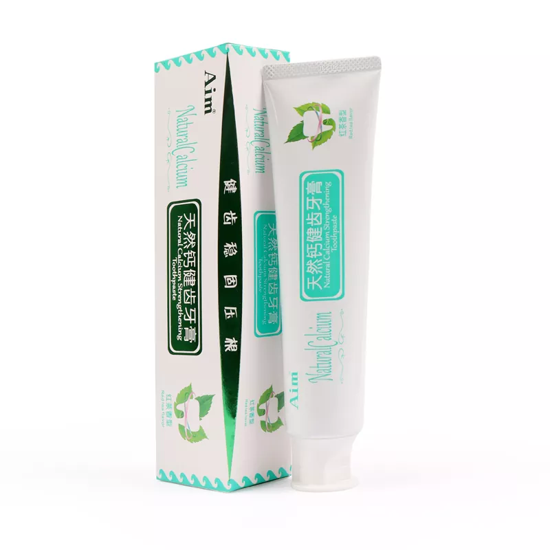Dentifrice au thé noir aux herbes