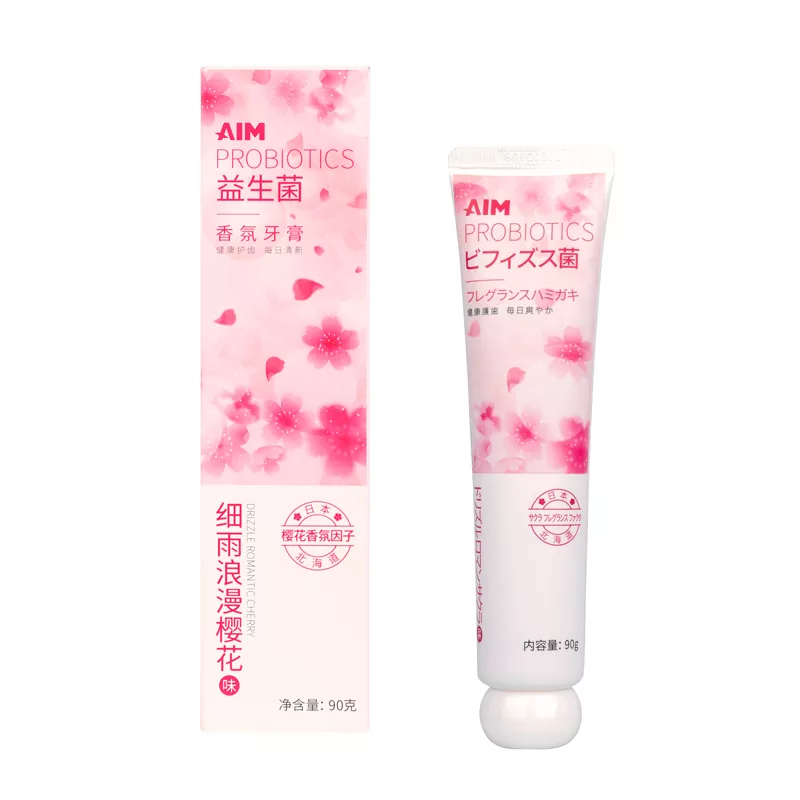 Dentifrice blanchissant aux probiotiques